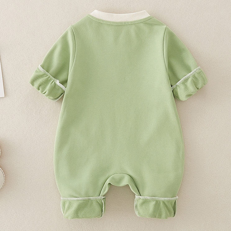 Baby Boy/Girl Smile Rabbit Print Romper-kissminis