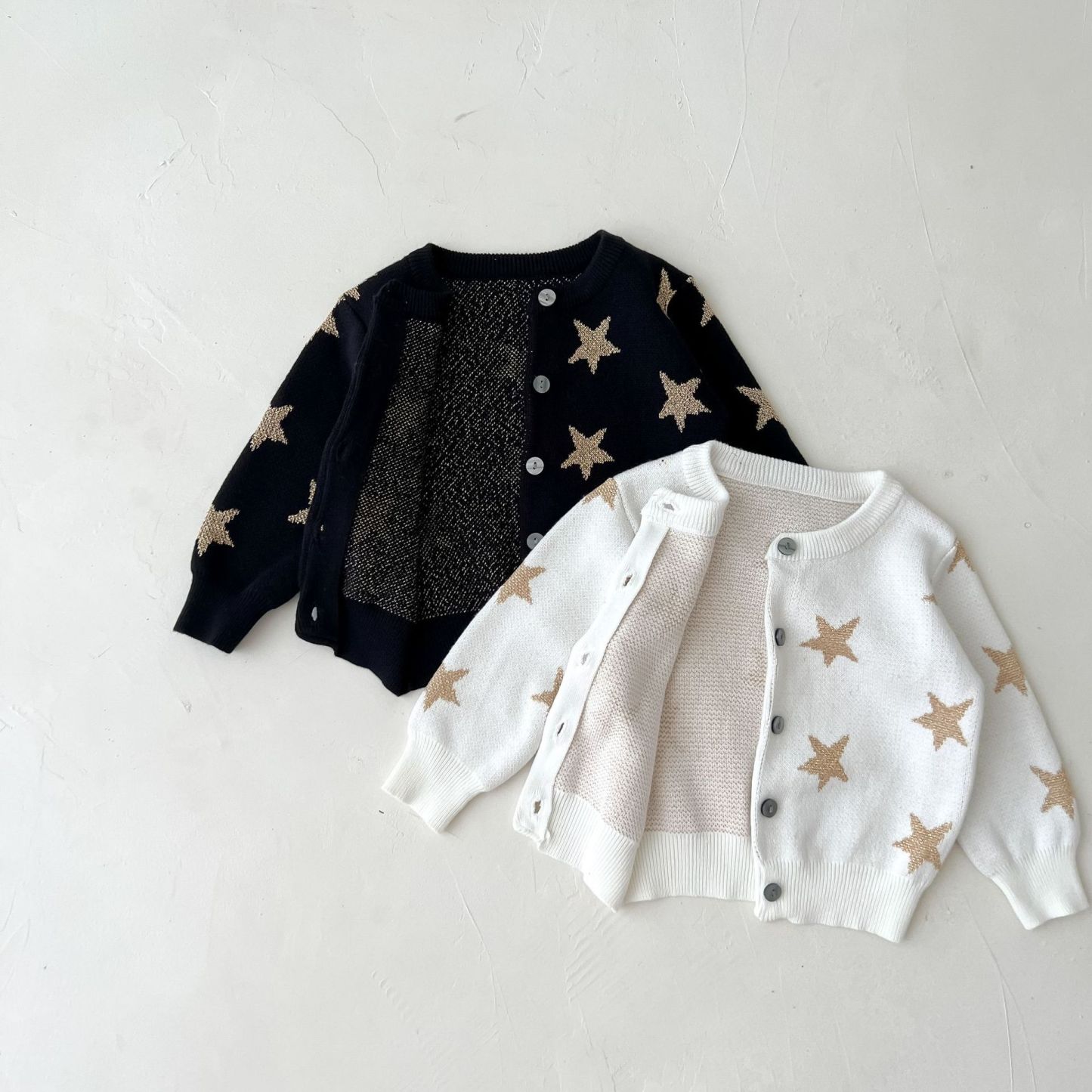Baby Boy/Girl Star Top Long Sleeve Sweatshirt-kissminis