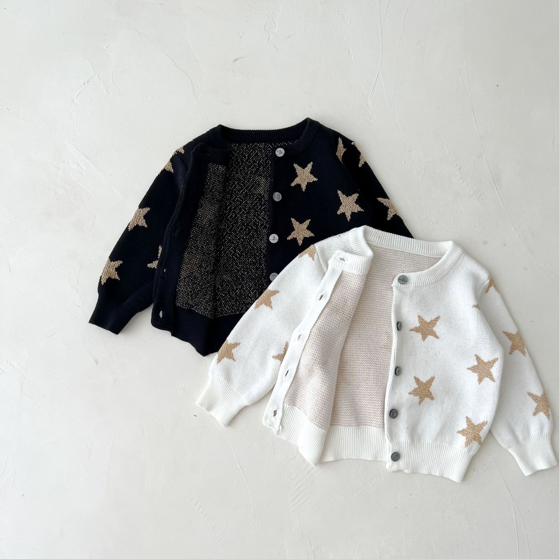 Baby Boy/Girl Star Top Long Sleeve Sweatshirt-kissminis