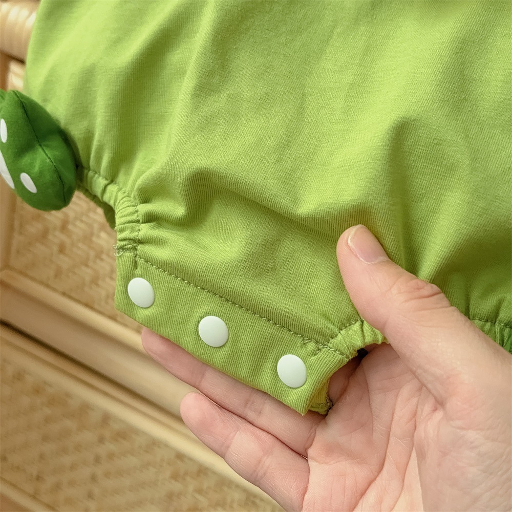 Baby Boy/Girl Rabbit/Frog Cartoon Bodysuit-kissminis