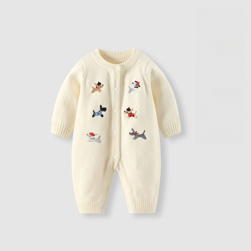 Baby Boy Casual Long Sleeve Romper