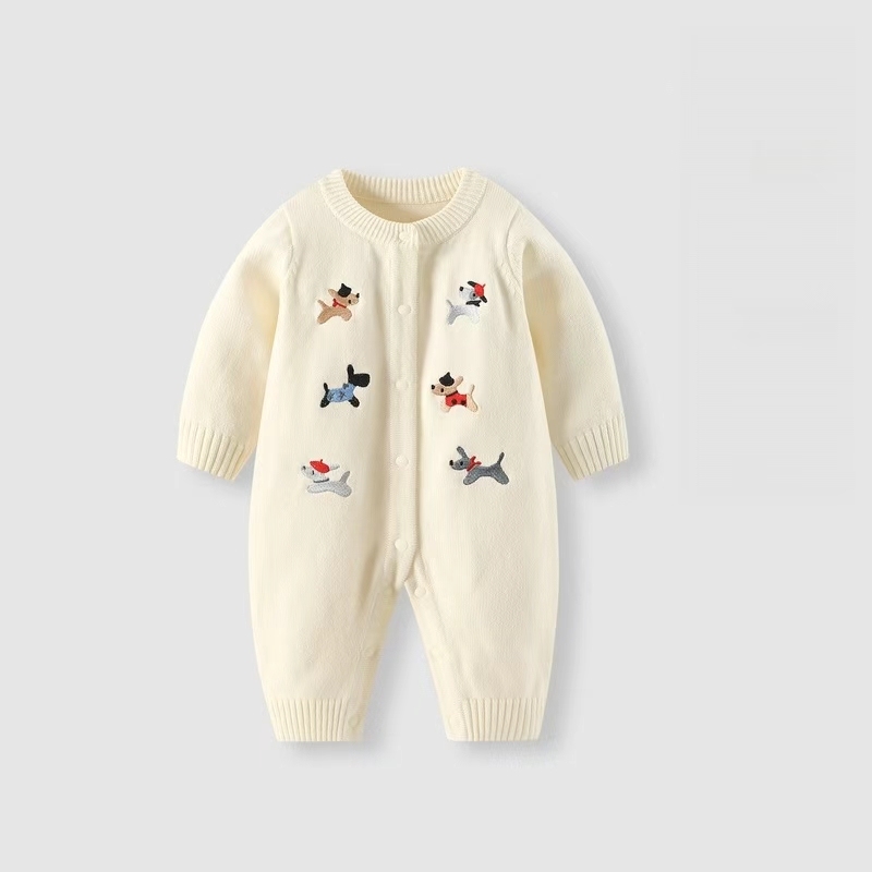 Baby Boy Casual Long Sleeve Romper