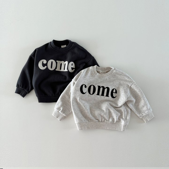 Toddler Boy/Girl Loose Letter Pullover Round Neck T-Shirt-kissminis