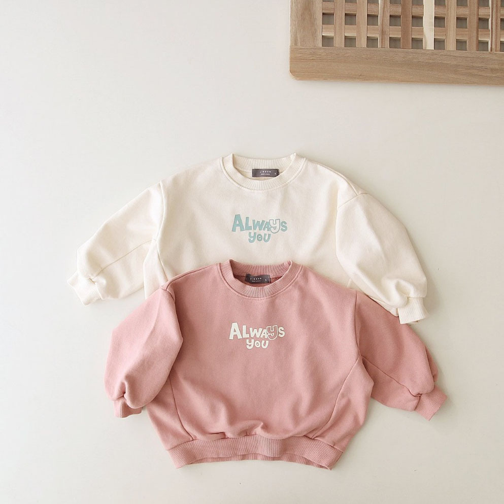 Toddler Boy/Girl Always You Print T-Shirt-kissminis