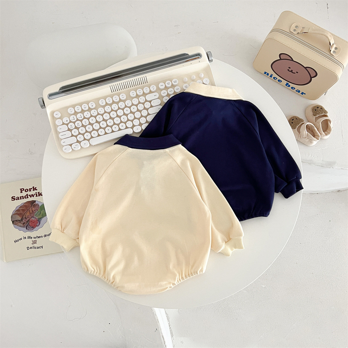 Baby Lapel ‘Gummy Bear’ Bodysuit-kissminis