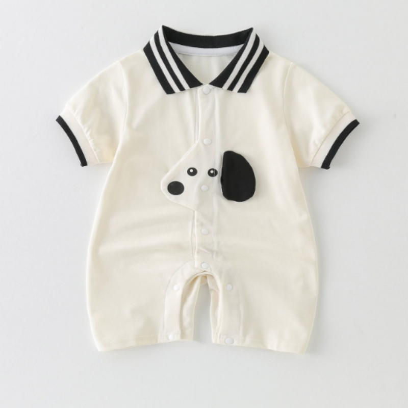 Baby Boy Double Layer Cute Rompert