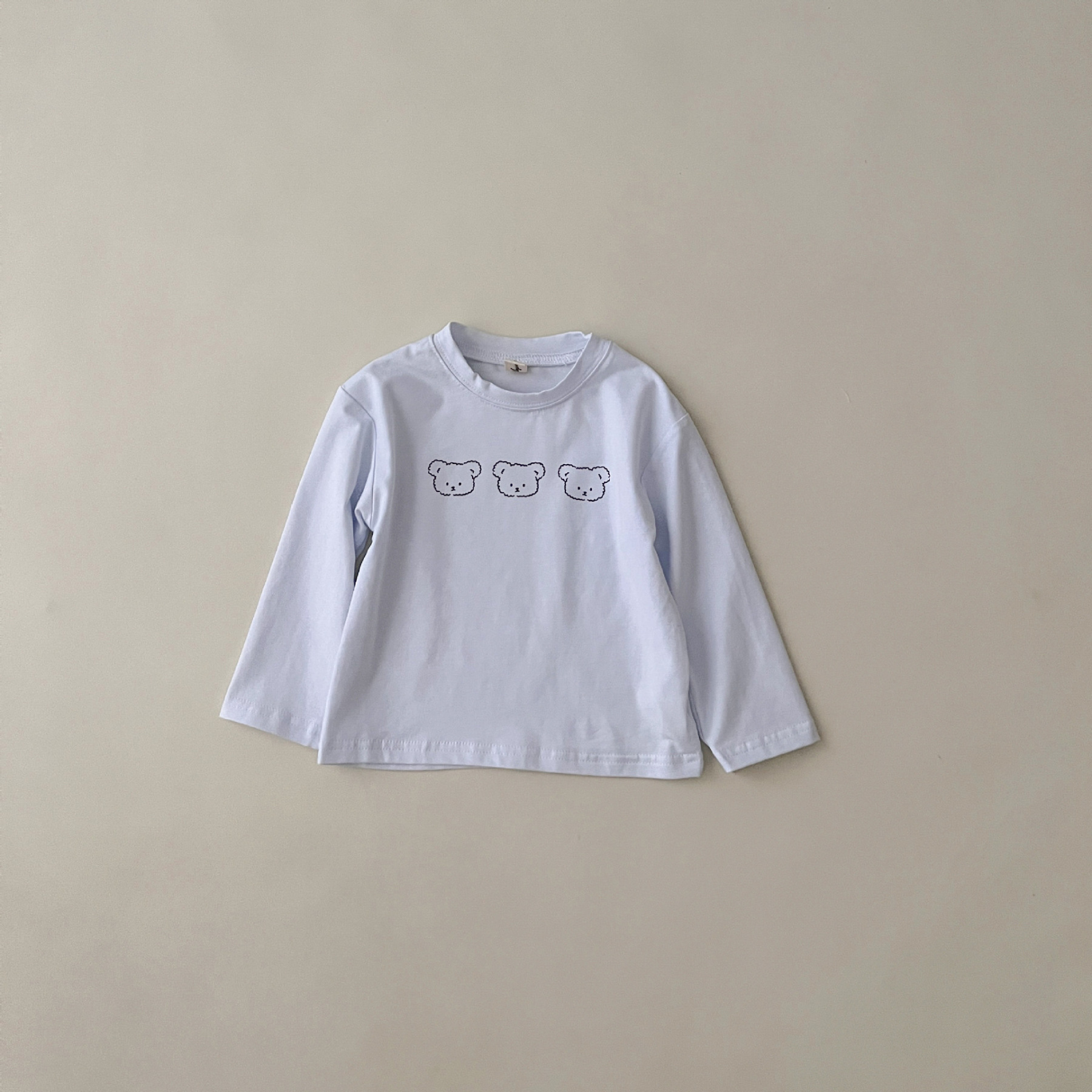 Toddler Boy/Girl Solid Color T-Shirt and Pants Set-kissminis