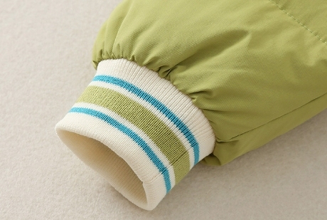 Baby Boy/Girl Cute Little Frogs Design Winter Feather Removable Hat Romper-kissminis