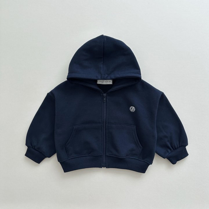 2pcs Baby Solid Color Zippered Hoodie and Pants Set-kissminis