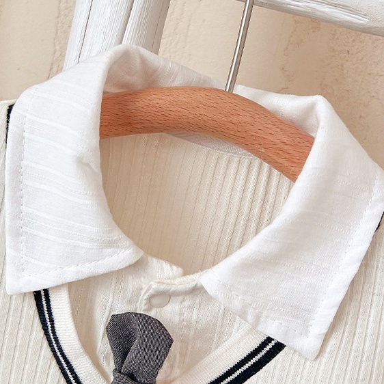 Baby Boy Necktie Collegiate Romper-kissminis