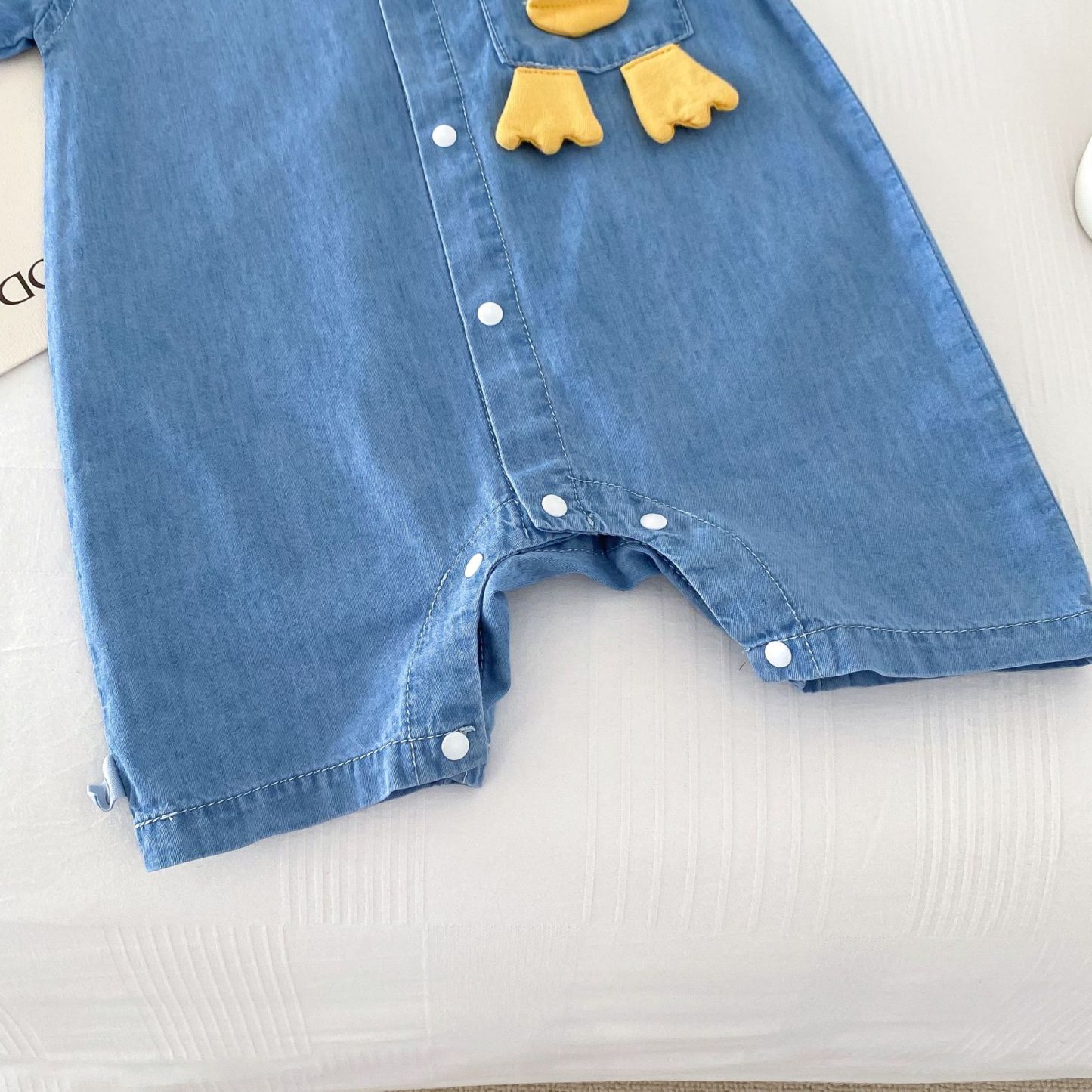 Baby Boy/Girl Cartoon Cowboy Romper-kissminis