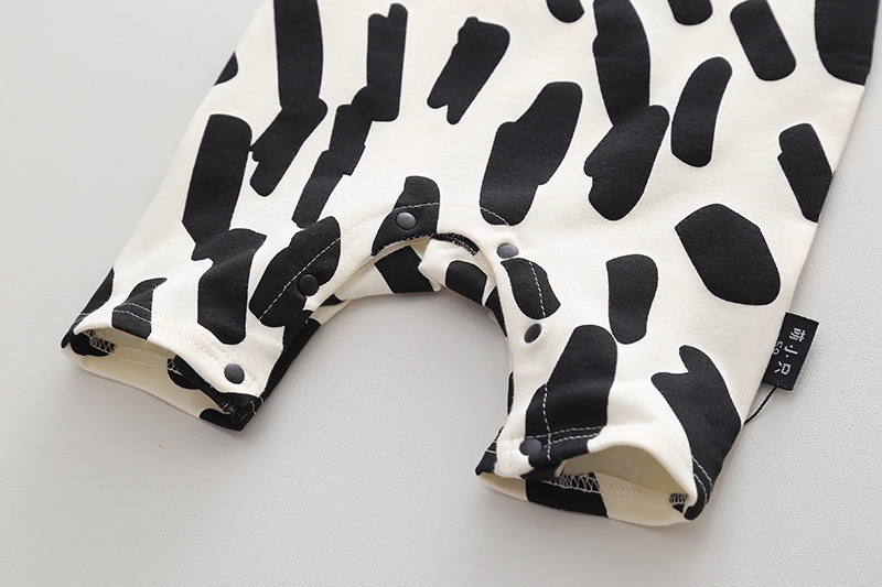 Baby Boy/Girl Cow Printed Romper-kissminis
