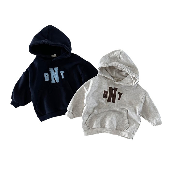 Toddler Boy/Girl Loose Pocket Hooded Sweatshirt-kissminis
