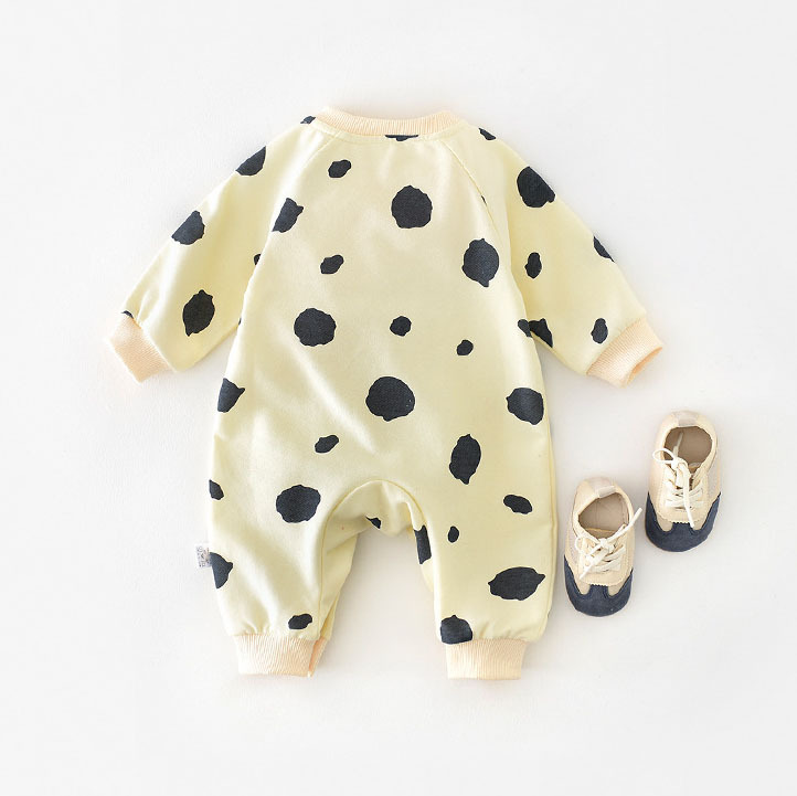 Baby Boy / Girl Printed Dot Pattern All Over Romper-kissminis