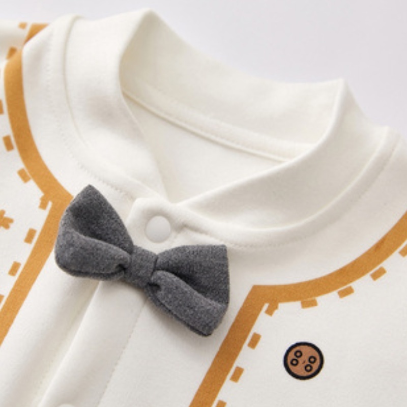 Baby Bow Ties and Prints Romper -kissminis