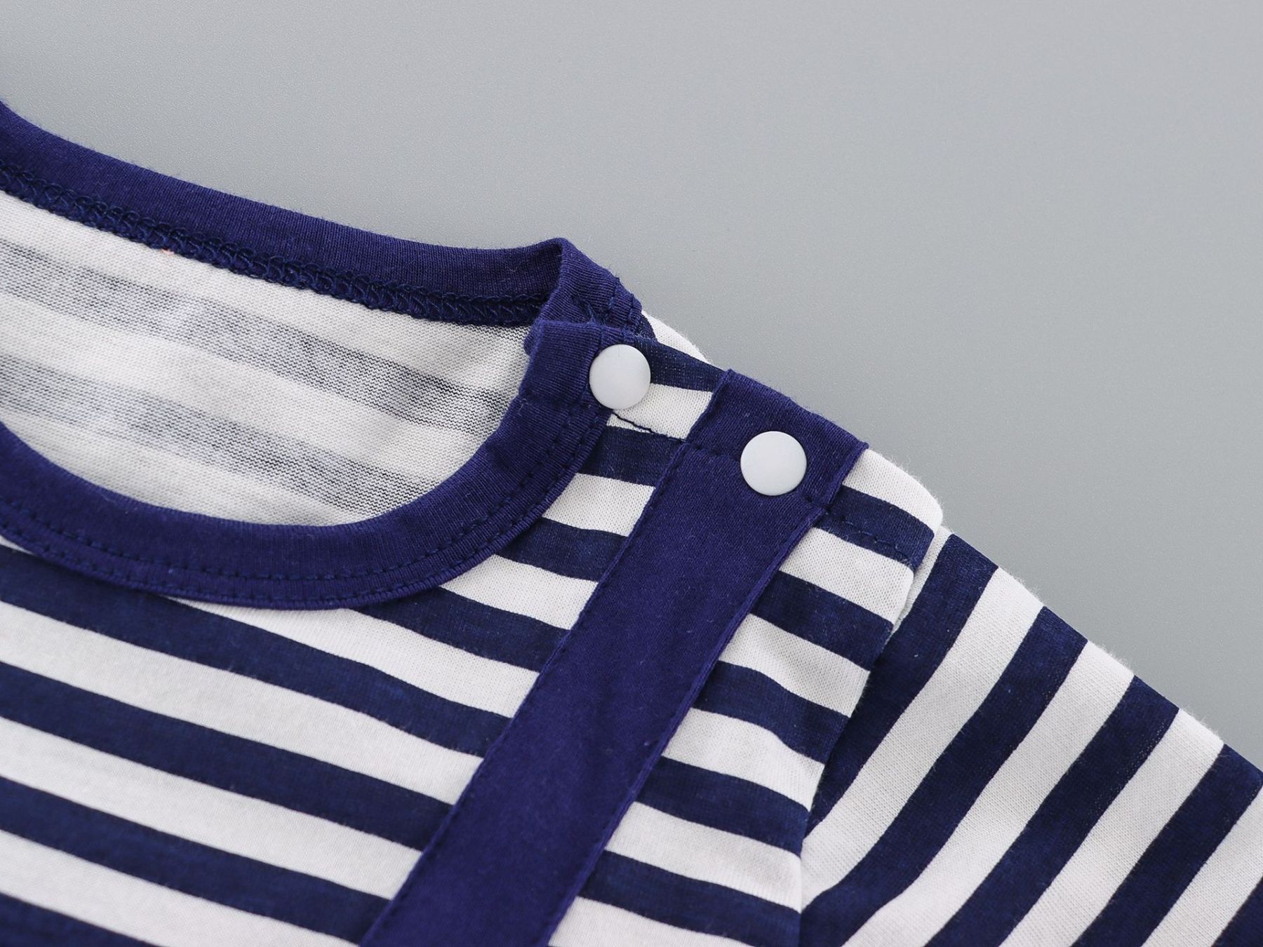 Baby Mock Two Pieces Letter Print Romper -kissminis