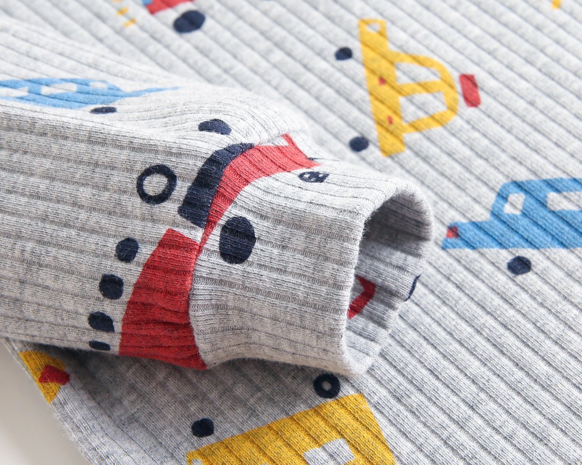 2pcs Baby Boy/Girl Cute Cartoon Pattern Long Sleeve Sweatshirt and Pants Set-kissminis