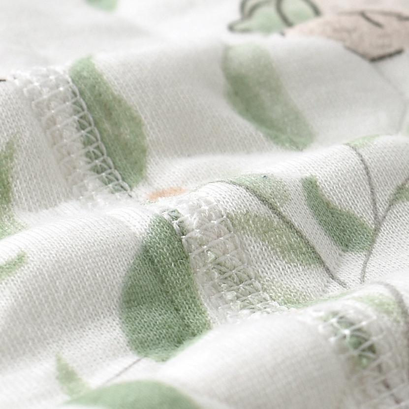 Spring Pure Cotton Baby Animals Print Romper-kissminis