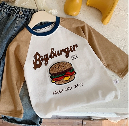 Baby/Toddle Boy Cartoon Long Sleeve Shirt-kissminis