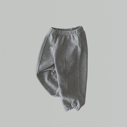 Baby Boy/Girl Solid Color Casual Elasticized Joggers Pants