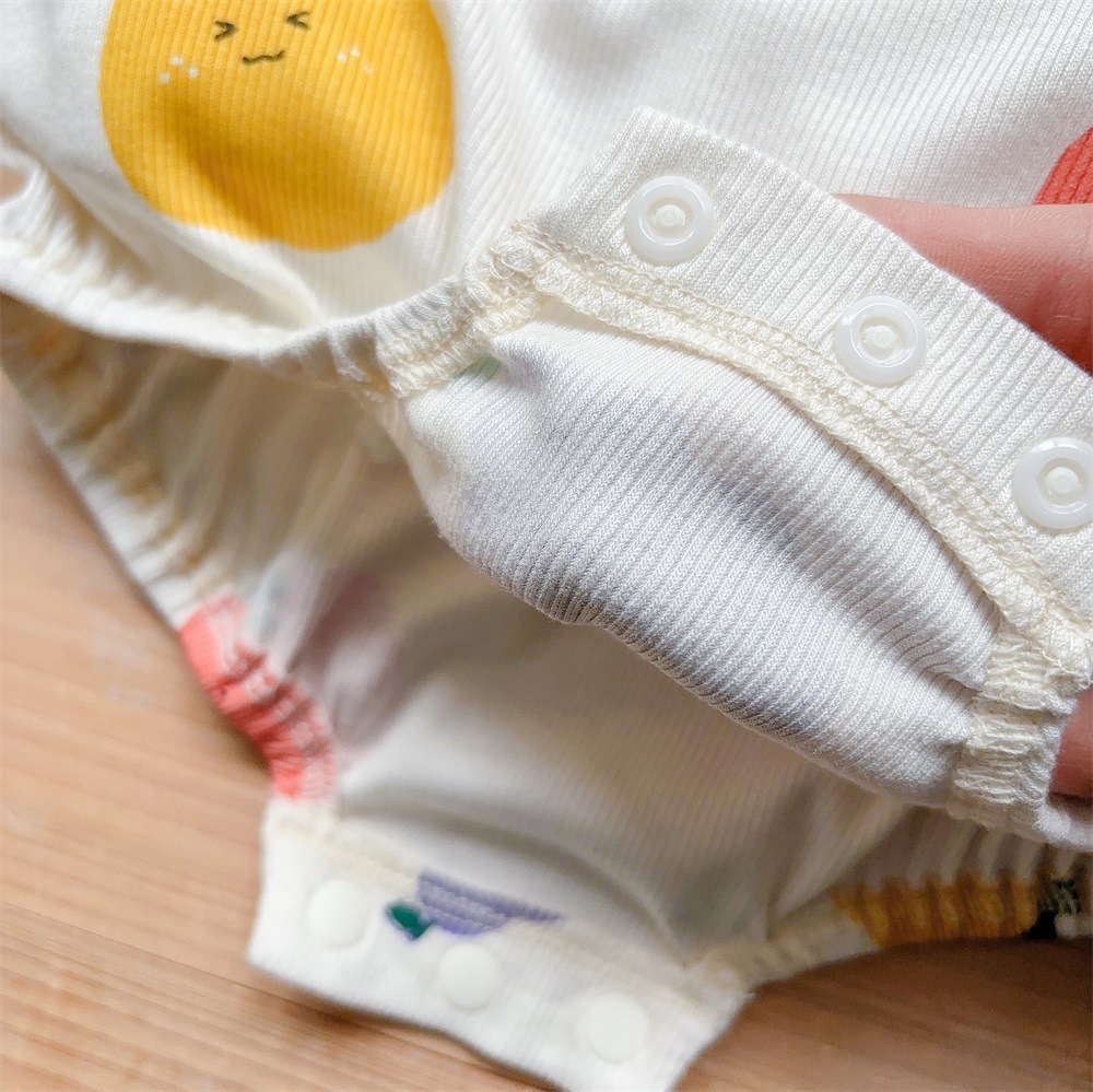 Baby Boy/Girl Vegetable Printed Bodysuit-kissminis