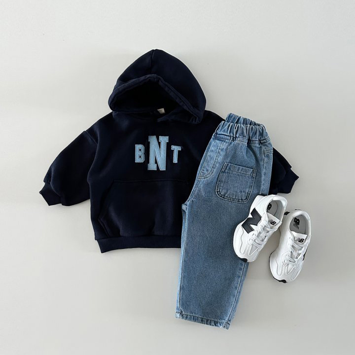 Toddler Boy/Girl Loose Pocket Hooded Sweatshirt-kissminis
