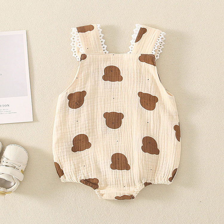 Baby 3D Pocket Rabbit/Bear Design Bodysuit-kissminis