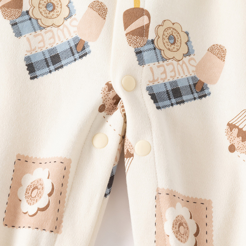Newborn Baby Ice Cream Cake Romper