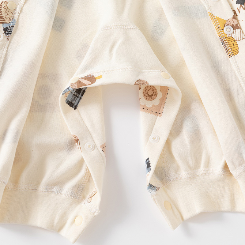 Newborn Baby Ice Cream Cake Romper