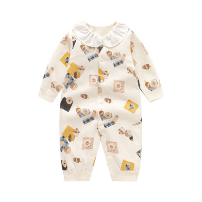 Newborn Baby Ice Cream Cake Romper