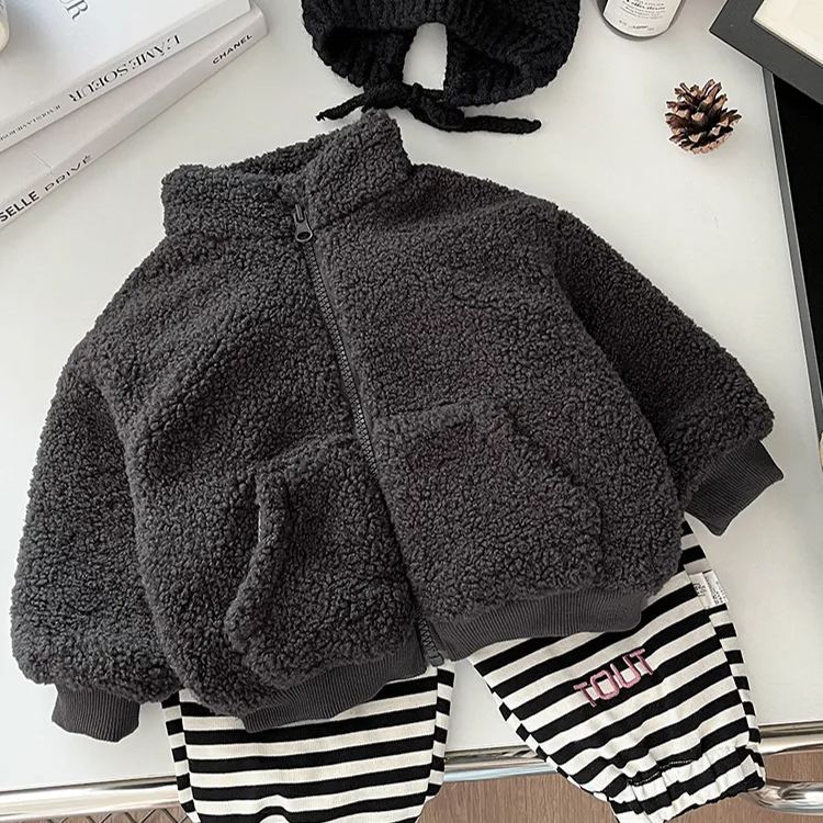 [Copy]Baby Jacquard Embroidered Little Tree Knit Sweater