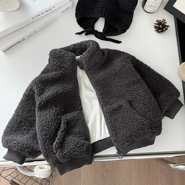 [Copy]Baby Jacquard Embroidered Little Tree Knit Sweater