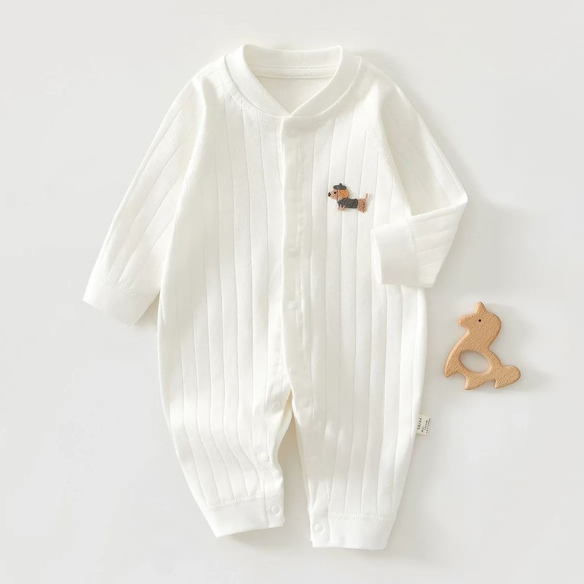 Baby Boy/Girl Dachshund Pattern Romper