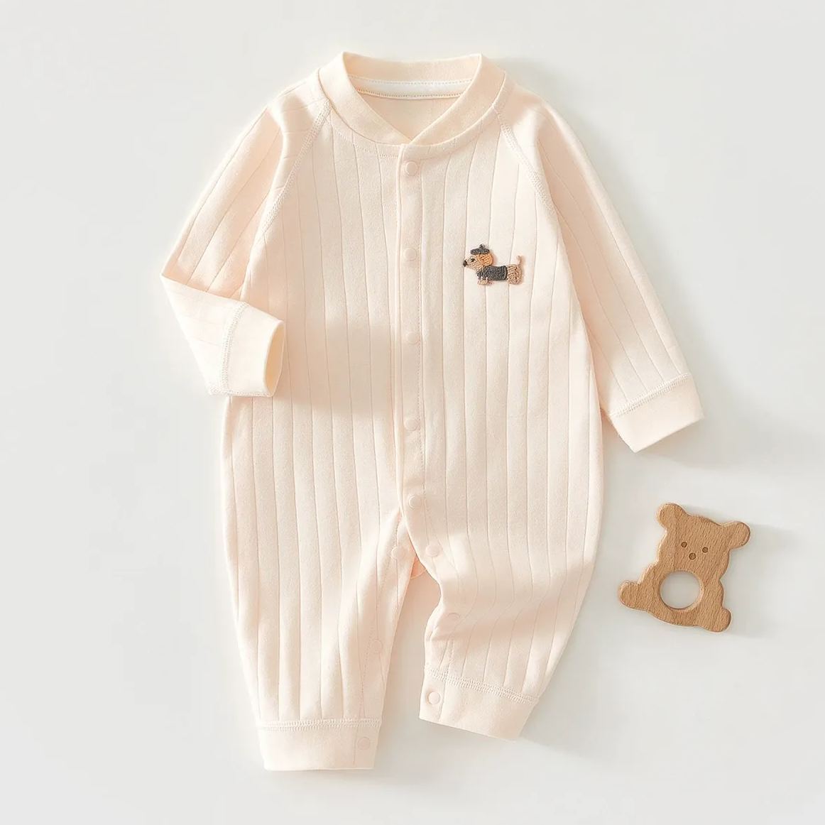 Baby Boy/Girl Dachshund Pattern Romper