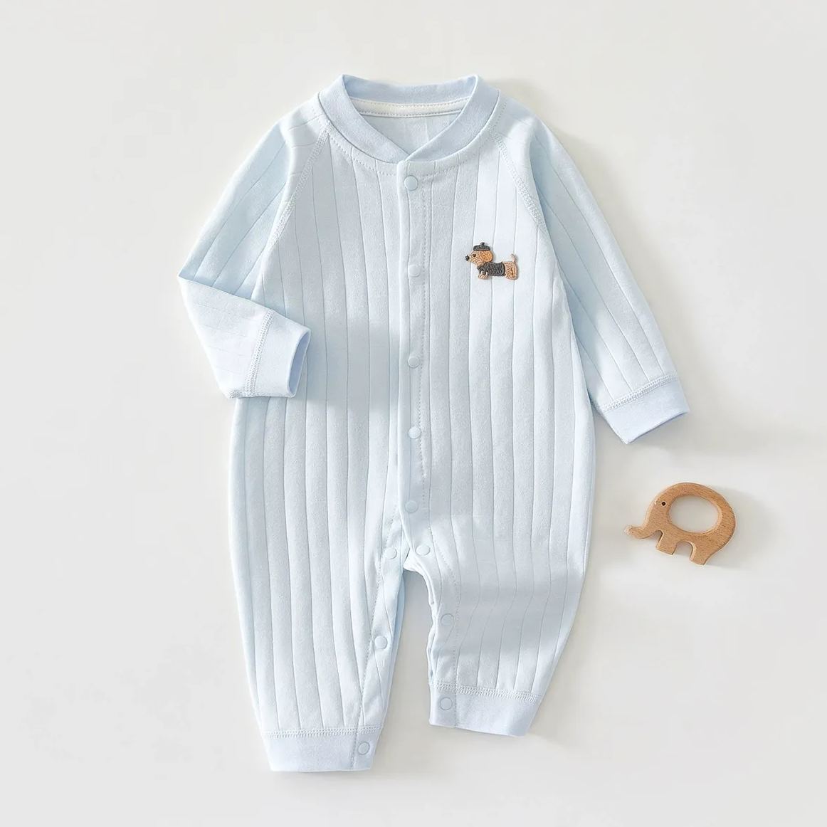 Baby Boy/Girl Dachshund Pattern Romper