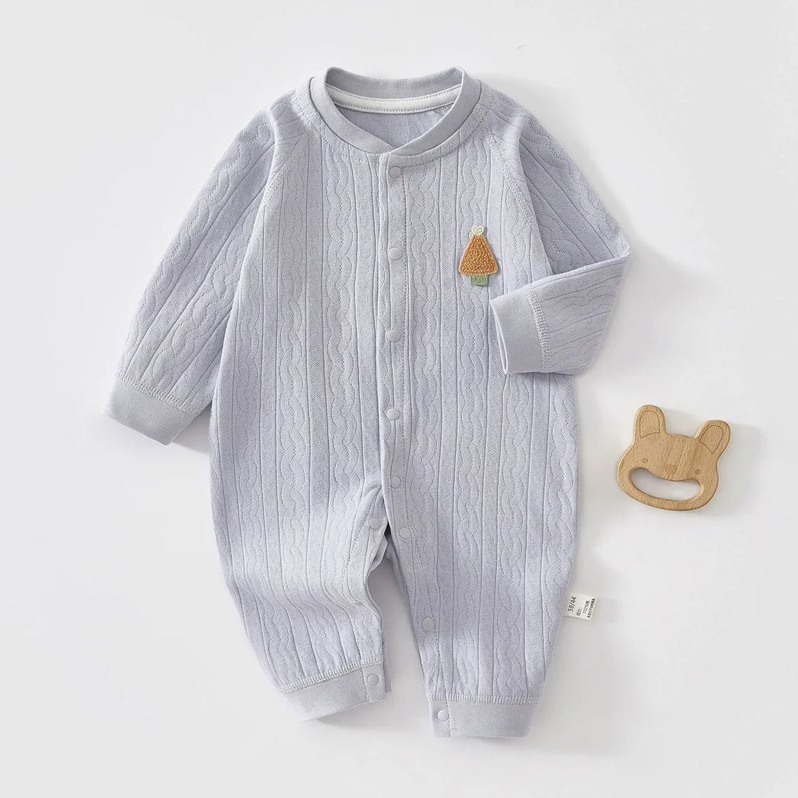 Baby Boy/Girl Little Tree Pattern Romper