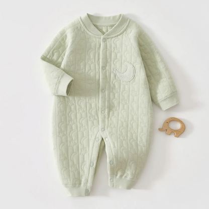 Baby Boy/Girl Star And Moon Pattern Romper