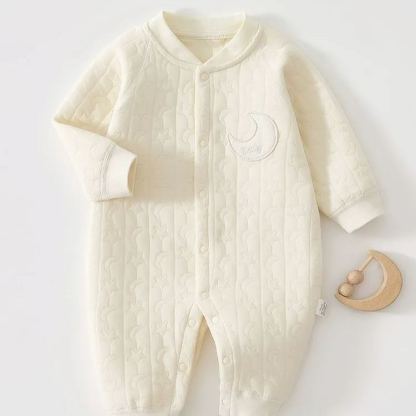 Baby Boy/Girl Star And Moon Pattern Romper