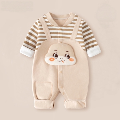 Baby Boy/Girl Cute Dragon Pattern Romper 