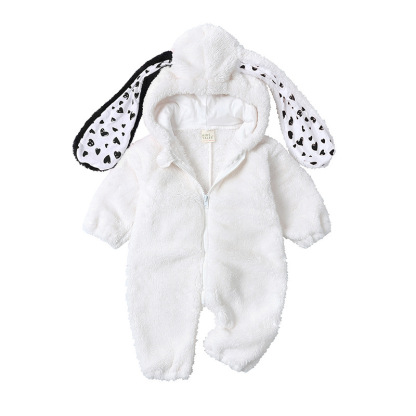 Bunny Plush Christmas Baby Romper Outfit