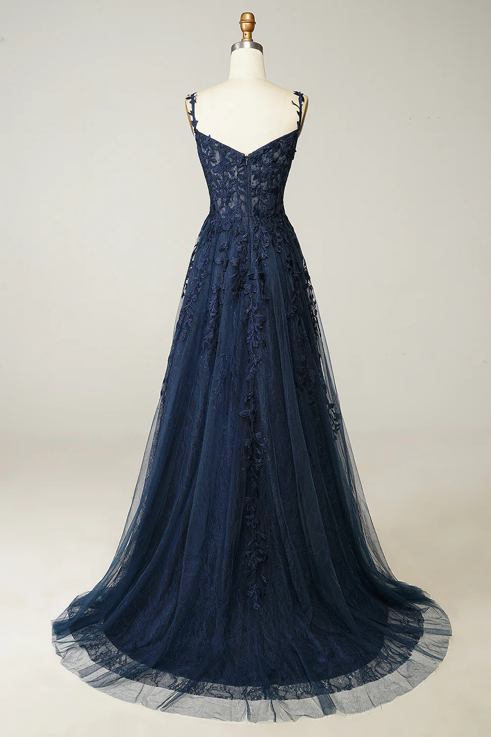 A-Line Elegant Lace Sweetheart Prom Dress