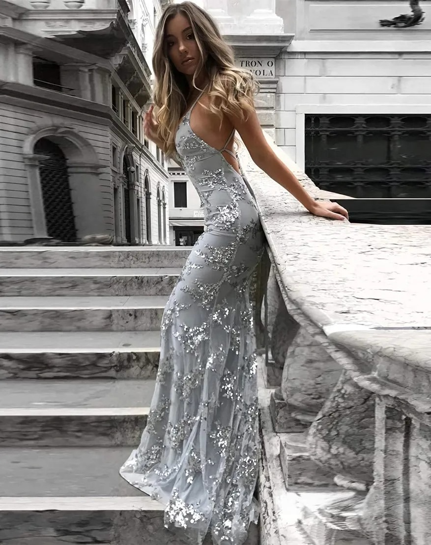 Sexy Lace Popular Fashion Mermaid Prom Dresses