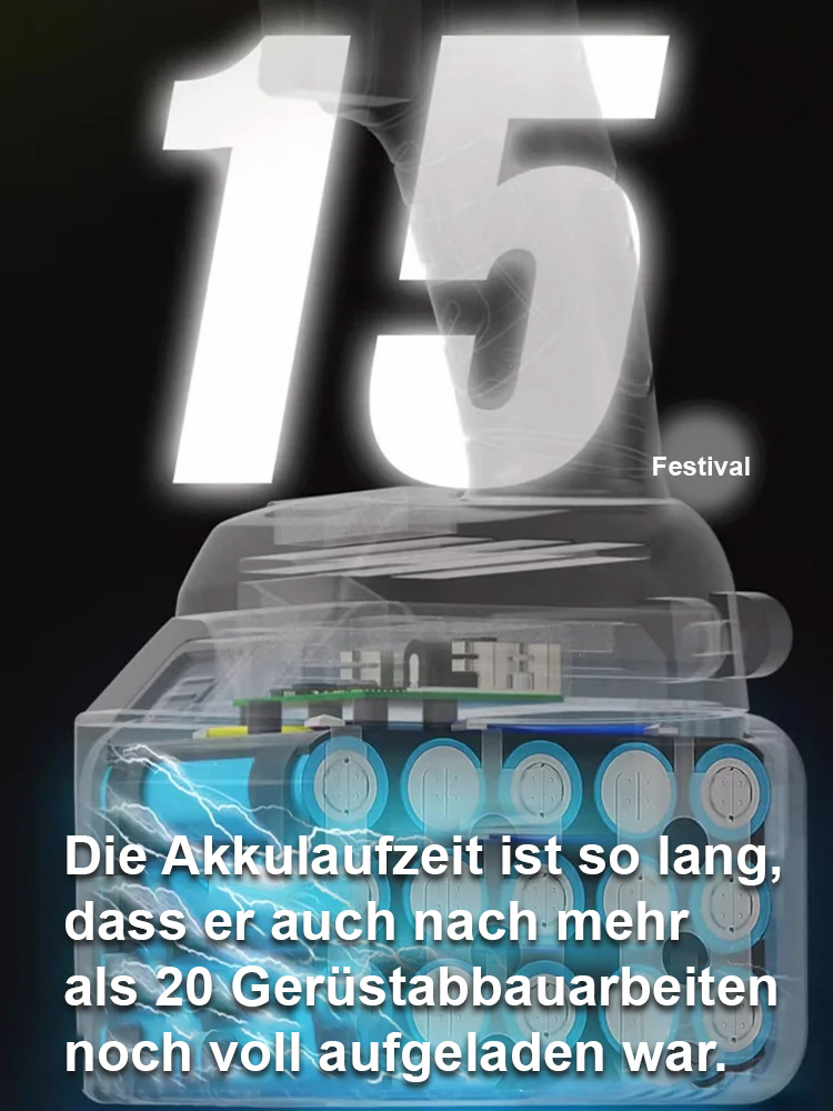 Bürstenloser Lithium-Akku-Elektroschrauber