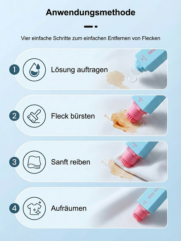 „Drei-Sekunden-Fleckenentferner“ Multifunktionaler Fleckenentferner-Stift für Kleidung