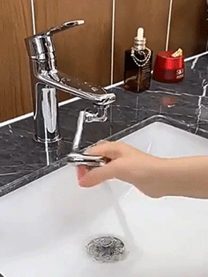 Roboterarm 4D rotierender Waschbeckenhahn