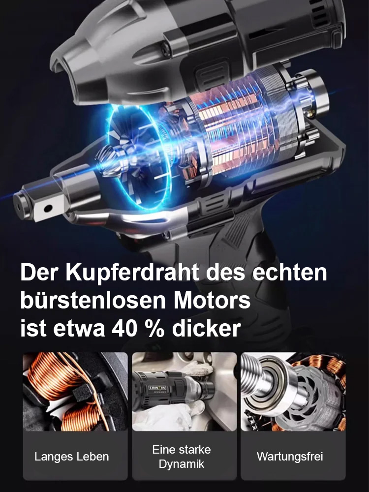 Bürstenloser Lithium-Akku-Elektroschrauber