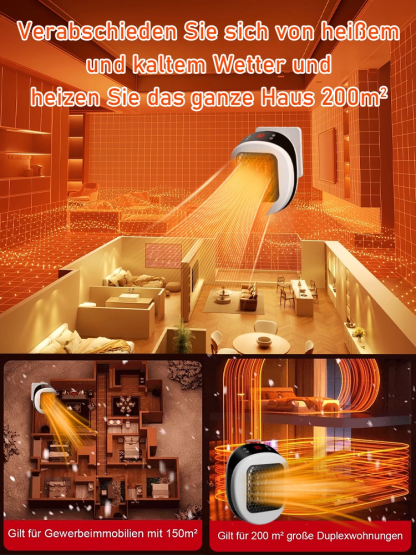 Tragbares Wandheizgerät