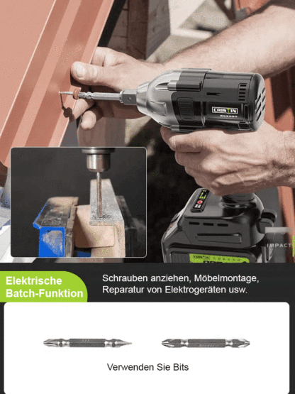 Bürstenloser Lithium-Akku-Elektroschrauber