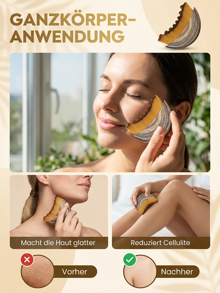 Gesichtskonturen-Massagepflegebürste