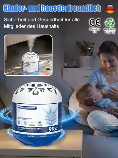 🥰✨  3-in-1 Wunderbox gegen Staub, Gerüche & Haare – Endlich Hände frei